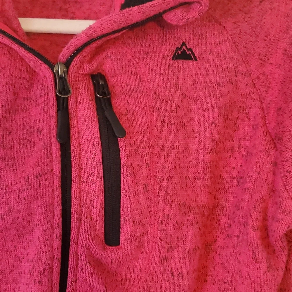 Snozu Performance Pink Zipup Outdoor Coat Jacket Women Hoodie‎ Size Medium